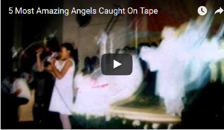 Video stupendo che cattura gli angeli custodi mentre compiono un miracolo